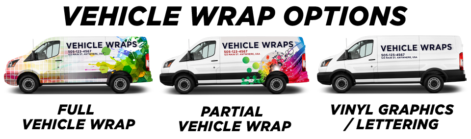 Fountain Valley Vehicle Wraps vehicle wrap options